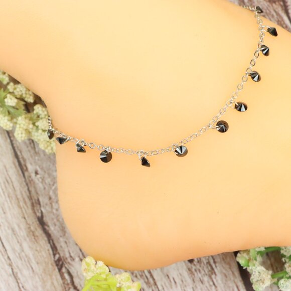 Dainty Anklet for Women – Elegant Everyday Jewelry & Perfect Gift | MLCRC2171 - Picture 5 of 10